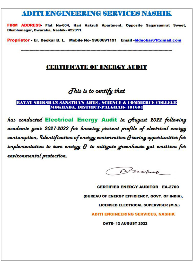 Electrical Energy Audit